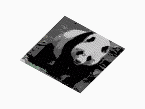 Custom Brick Mosaic
