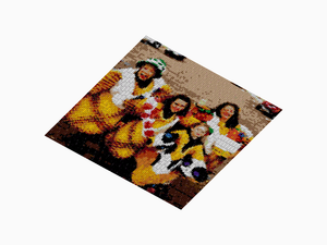 Custom Brick Mosaic
