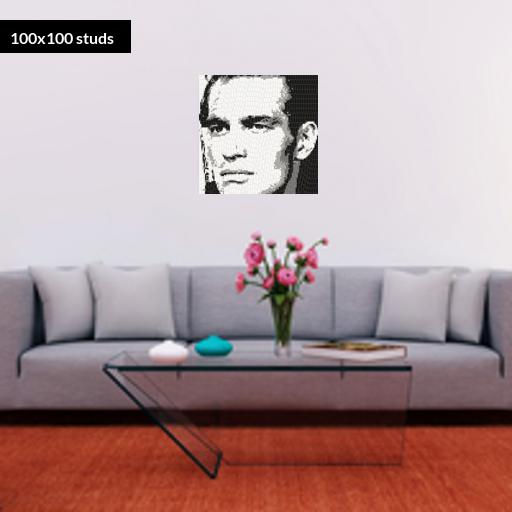 100*100studs, 80*80cm, 31.5*31.5inch