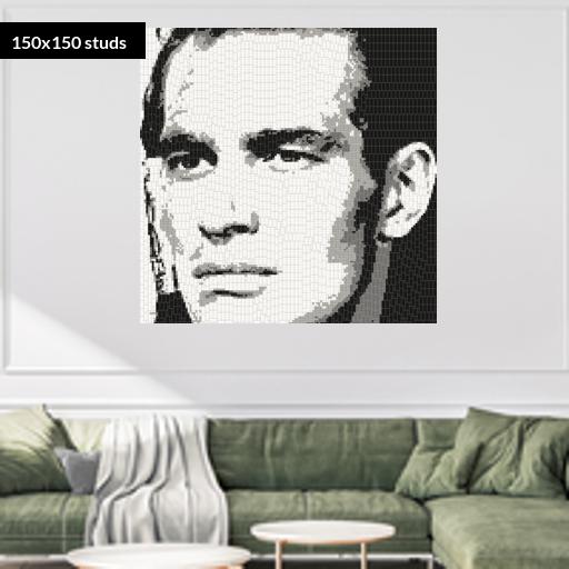 150*150studs, 120*120cm, 47.25*47.25inch