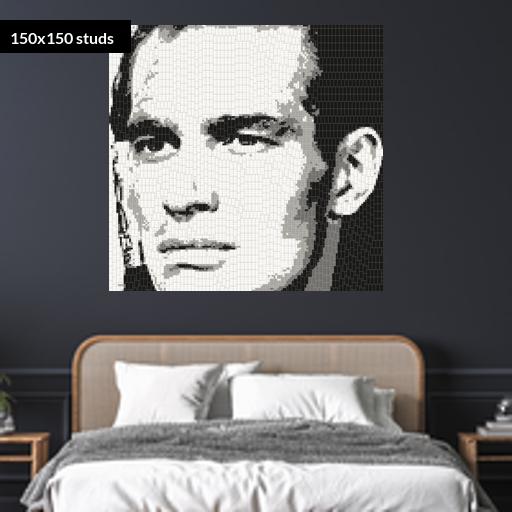 150*150studs, 120*120cm, 47.25*47.25inch