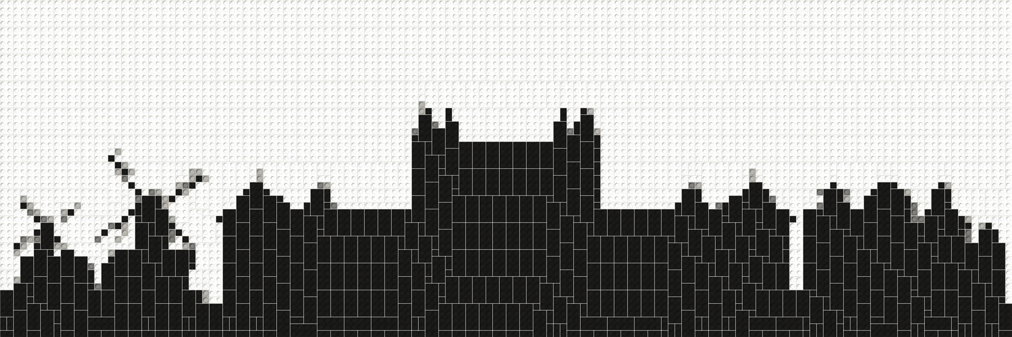 150*50studs, 120*40cm, 47.25*15.75inch