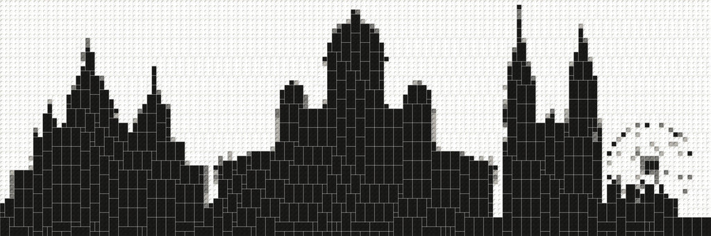 150*50studs, 120*40cm, 47.25*15.75inch