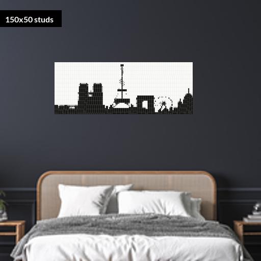 150*50studs, 120*40cm, 47.25*15.75inch