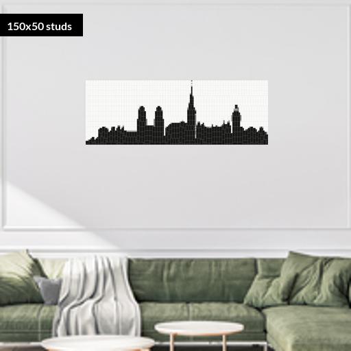 150*50studs, 120*40cm, 47.25*15.75inch