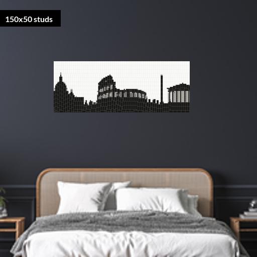 150*50studs, 120*40cm, 47.25*15.75inch