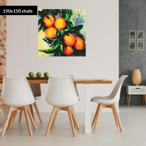 150*150studs, 120*120cm, 47.25*47.25inch
