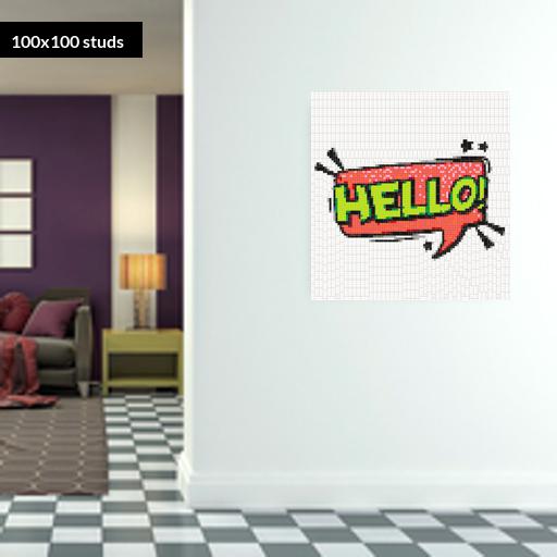 100*100studs, 80*80cm, 31.5*31.5inch