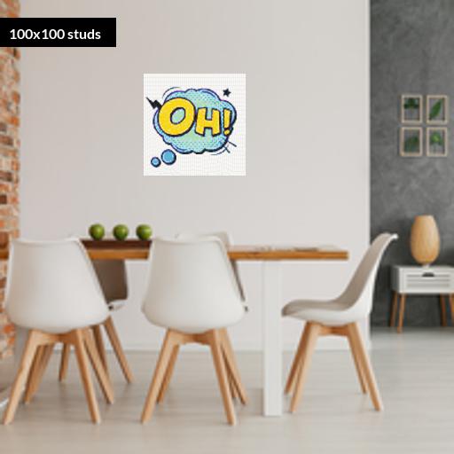 100*100studs, 80*80cm, 31.5*31.5inch