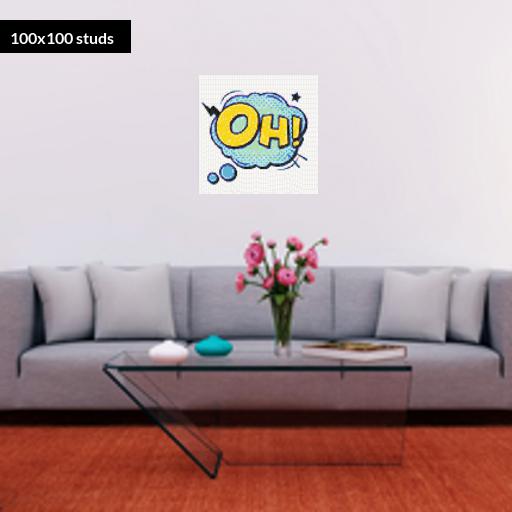 100*100studs, 80*80cm, 31.5*31.5inch