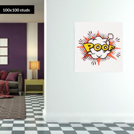 100*100studs, 80*80cm, 31.5*31.5inch