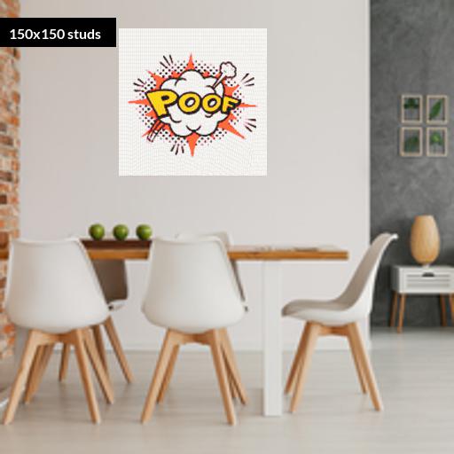 150*150studs, 120*120cm, 47.25*47.25inch