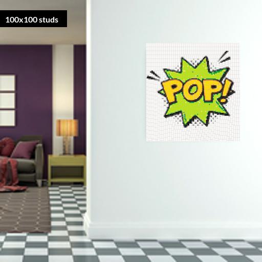 100*100studs, 80*80cm, 31.5*31.5inch