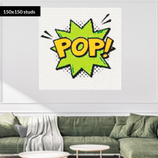 150*150studs, 120*120cm, 47.25*47.25inch