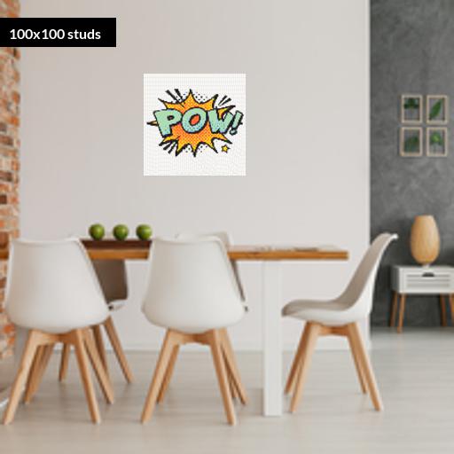100*100studs, 80*80cm, 31.5*31.5inch