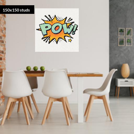 150*150studs, 120*120cm, 47.25*47.25inch