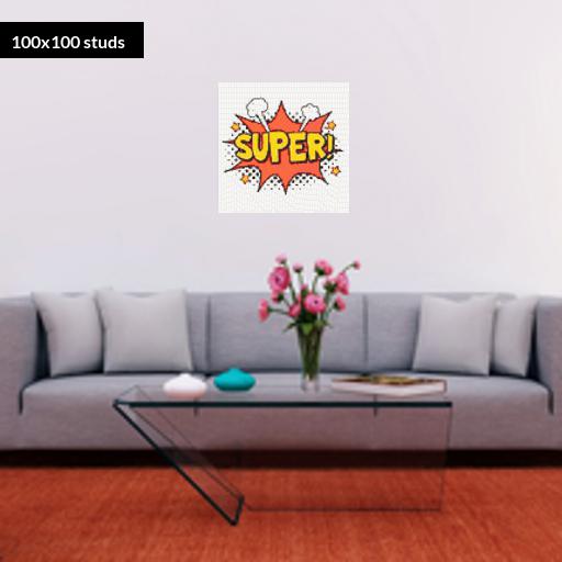 100*100studs, 80*80cm, 31.5*31.5inch
