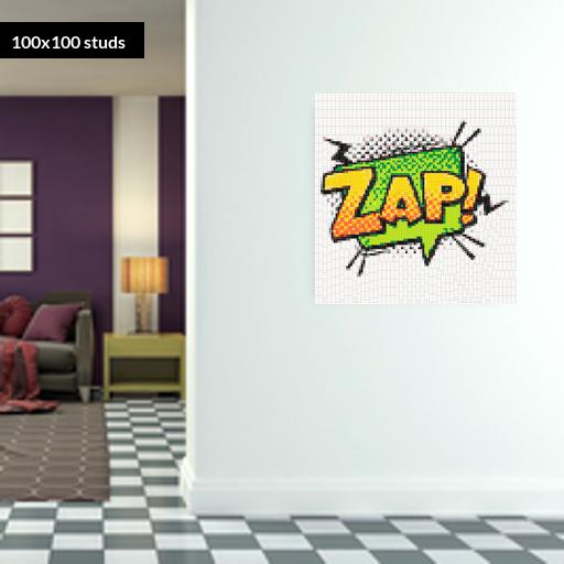 100*100studs, 80*80cm, 31.5*31.5inch