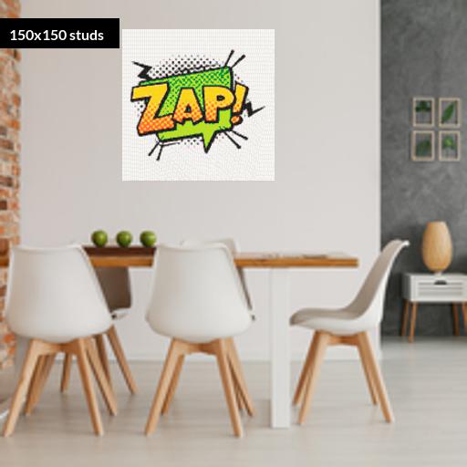 150*150studs, 120*120cm, 47.25*47.25inch
