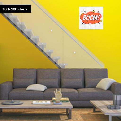 100*100studs, 80*80cm, 31.5*31.5inch