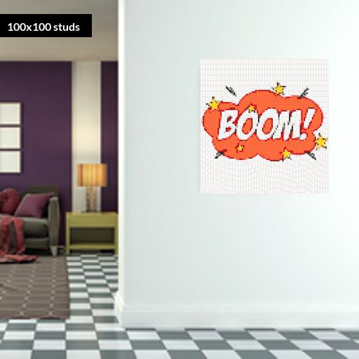 100*100studs, 80*80cm, 31.5*31.5inch