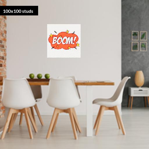 100*100studs, 80*80cm, 31.5*31.5inch