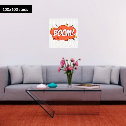 100*100studs, 80*80cm, 31.5*31.5inch