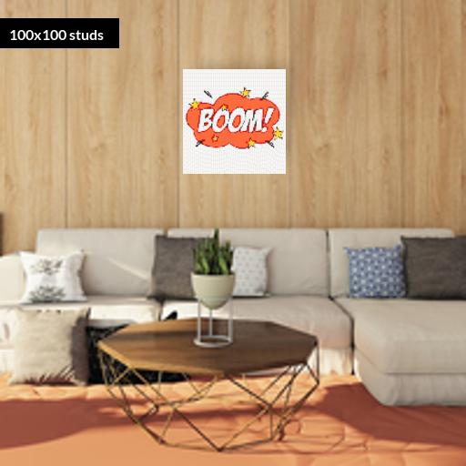100*100studs, 80*80cm, 31.5*31.5inch