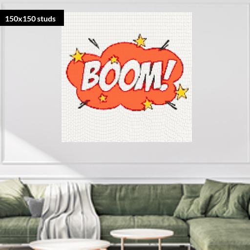 150*150studs, 120*120cm, 47.25*47.25inch