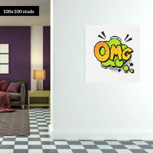 100*100studs, 80*80cm, 31.5*31.5inch