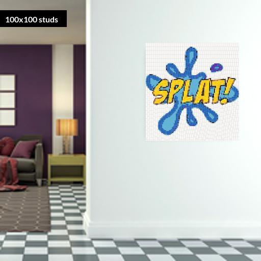 100*100studs, 80*80cm, 31.5*31.5inch