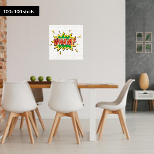 100*100studs, 80*80cm, 31.5*31.5inch