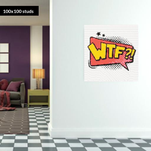 100*100studs, 80*80cm, 31.5*31.5inch