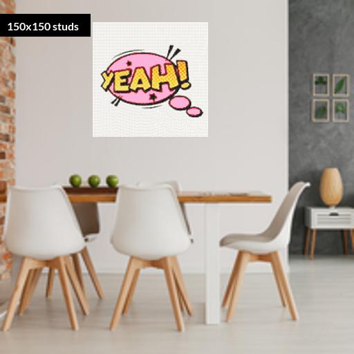 150*150studs, 120*120cm, 47.25*47.25inch