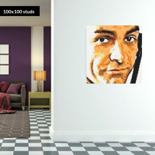 100*100studs, 80*80cm, 31.5*31.5inch