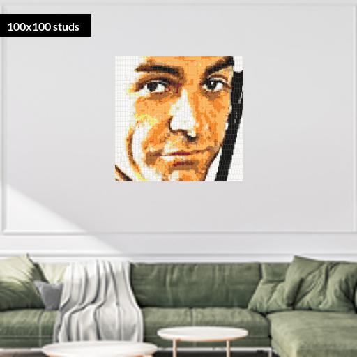 100*100studs, 80*80cm, 31.5*31.5inch