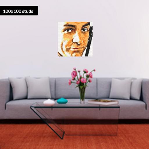 100*100studs, 80*80cm, 31.5*31.5inch