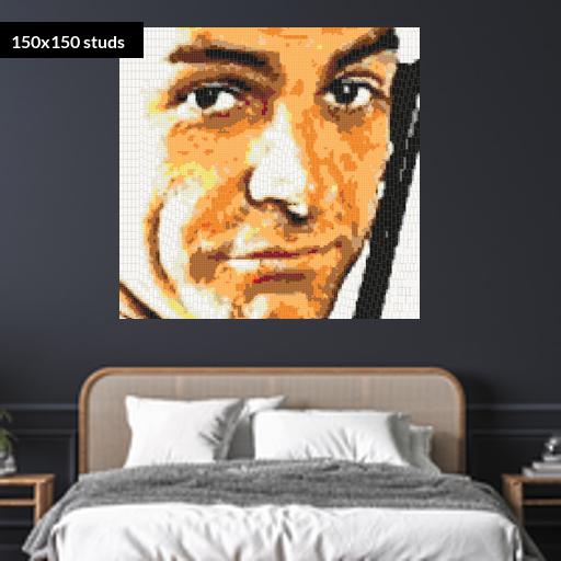 150*150studs, 120*120cm, 47.25*47.25inch