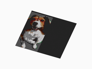Custom Brick Mosaic