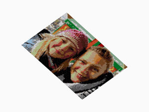 Custom Brick Mosaic