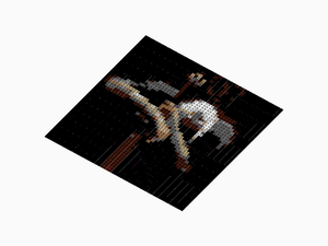 Custom Brick Mosaic