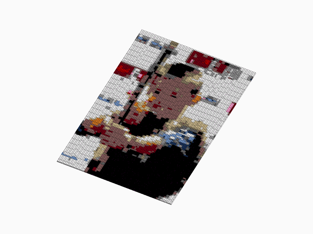 Custom Brick Mosaic