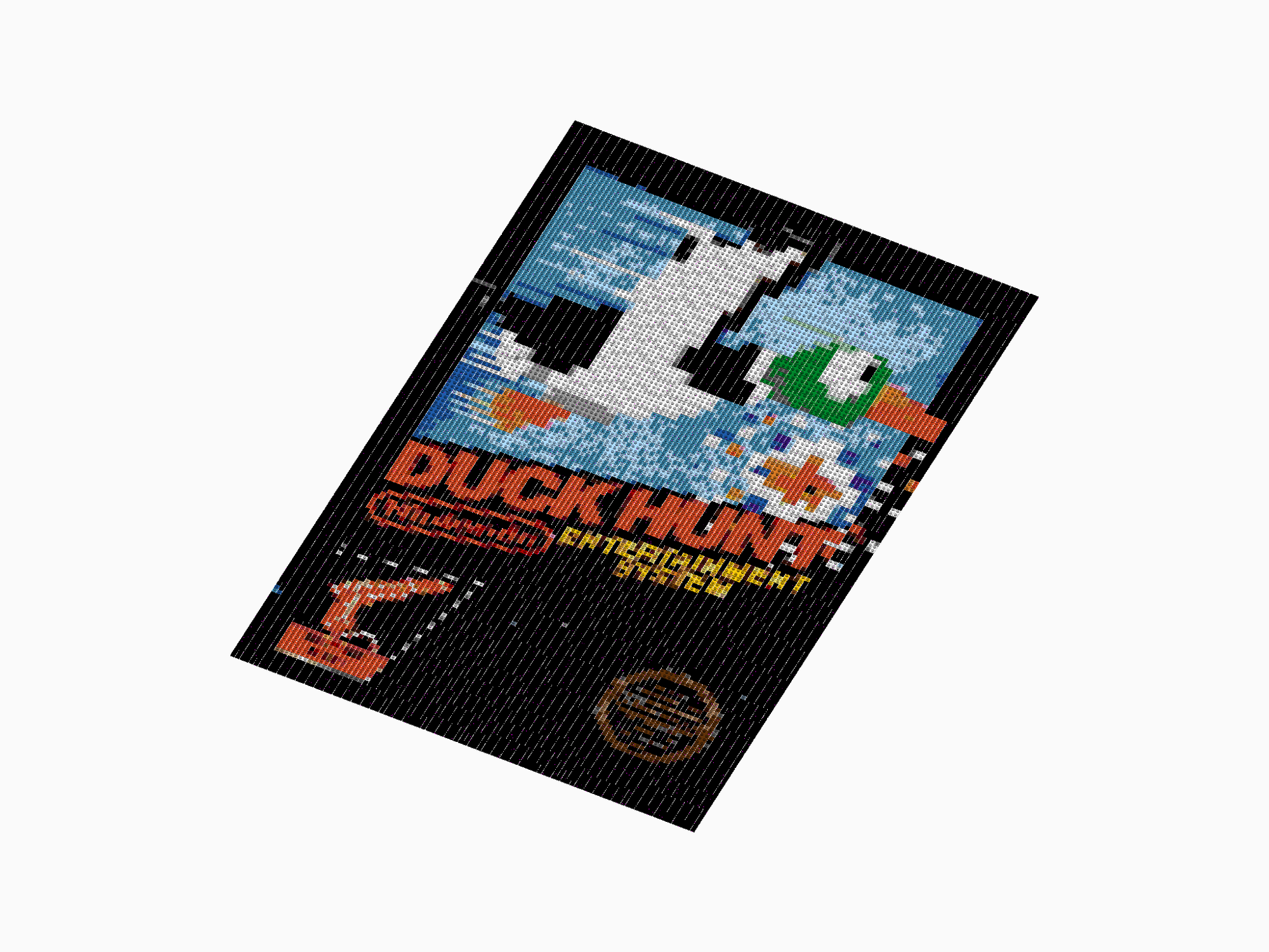 Custom Brick Mosaic