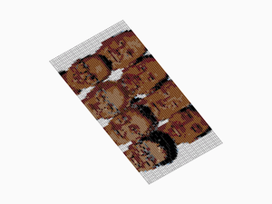 Custom Brick Mosaic