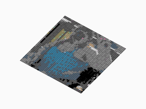 Custom Brick Mosaic