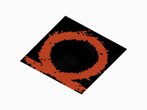 Custom Brick Mosaic