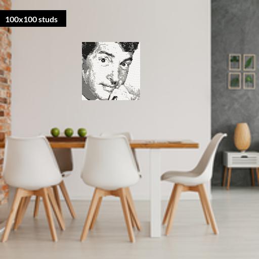 100*100studs, 80*80cm, 31.5*31.5inch