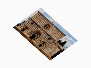 Custom Brick Mosaic