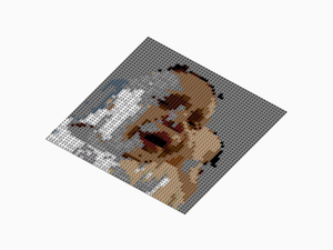 Custom Brick Mosaic