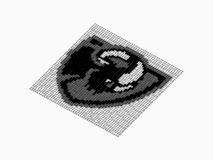 Custom Brick Mosaic